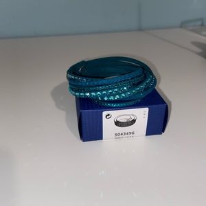 SWAROVSKI Turquoise Blue Slake Deluxe Bracelet